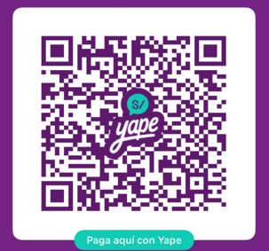 Código QR Yape Oficial